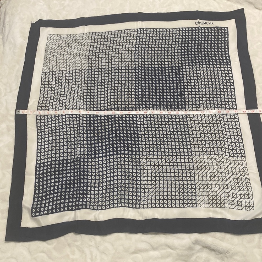 Authentic Givenchy silk scarf